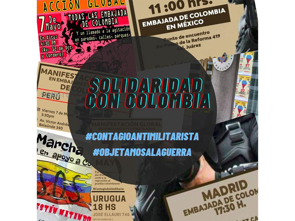 Solidarity with Colombia Flyer