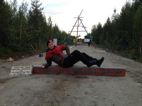 Des militants perturbent la construction d’une mine en Suède