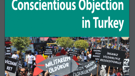 Cover page of the booklet Conscientious Objection in Turkey