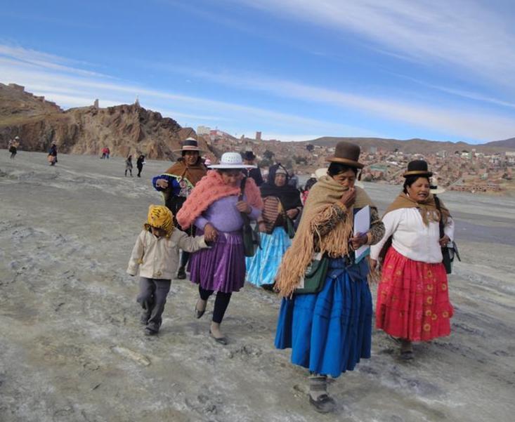 Women in Cantumarca Bolivia