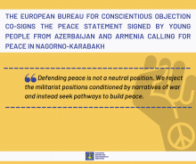 EBCO signs peace statement by Armenian and Azerbaijani youth