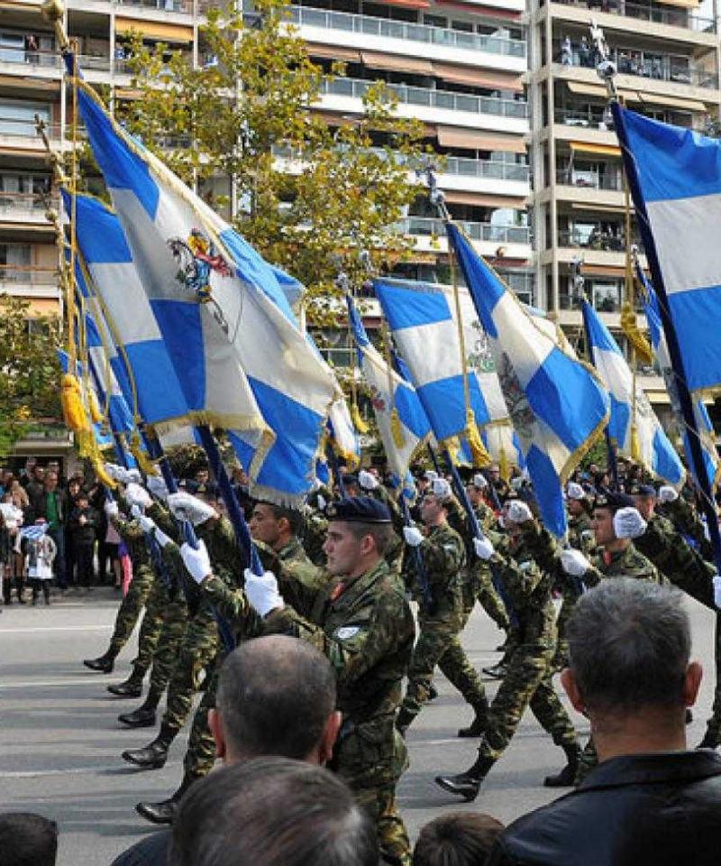 Un desfile militar en Tesalónica, Grecia, en 2015. Foto de Flickr